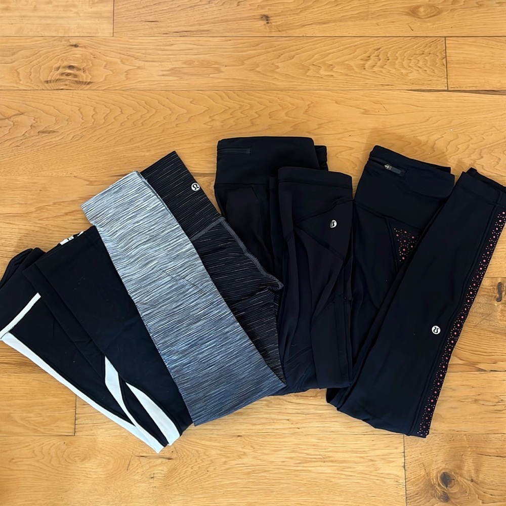 4 lululemon leggings bundle